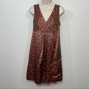 NWT Cynthia Steffe silk sheath dress leopard 10
